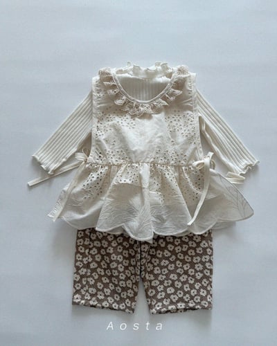 AOSTA41｜(6m-5y) 印花直筒長褲19