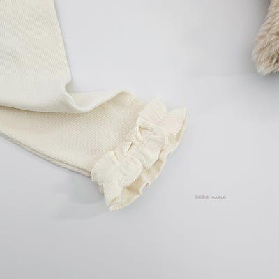 bebe nine46 (65cm-115cm) 3色素面花邊套裝10