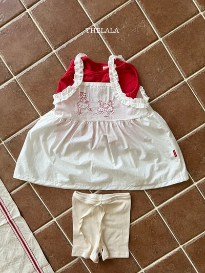 thelala12｜ (70-115) 五分素面緊身褲2