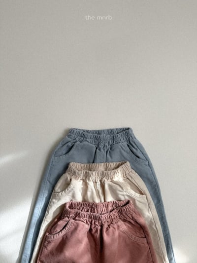 MiniRobe20｜(70-110) 燈芯絨直筒褲7