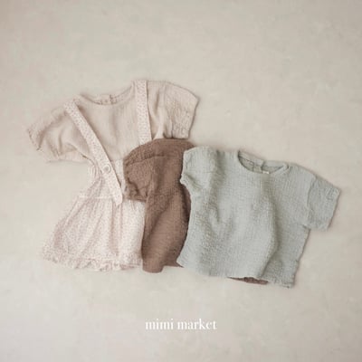 mimi market05 (75-90cm)  素色皺褶襯衫5