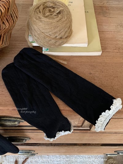 JE578｜(66-90cm) 蕾絲捲邊包屁衣/蕾絲花邊無根襪4