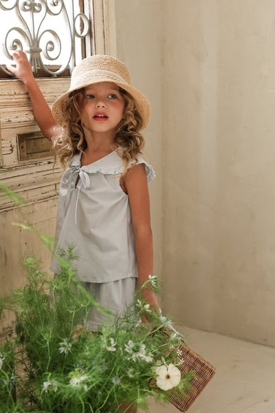 FLO38｜(75-140) 花邊波浪褲裙15