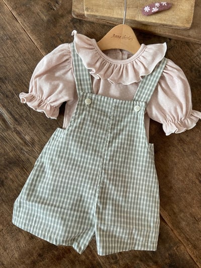 Anne Shirley10｜(1y-5y) 3色荷葉波點公主袖上衣20