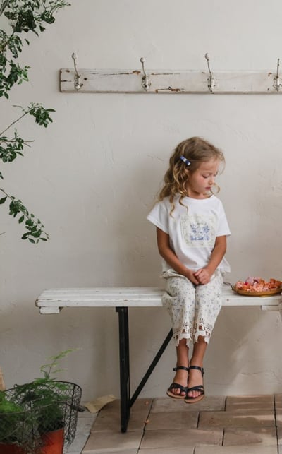 FLO15｜(75-140) 拼布圖上衣22