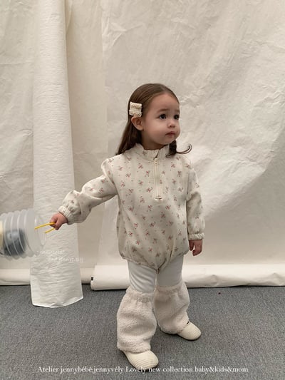 JE 422｜(100-110cm)  白素色打底褲（含襪套）12