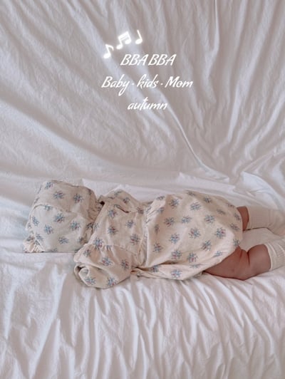 BBABBA15｜(60cm-120cm-mom)  2色田園碎花洋裝3