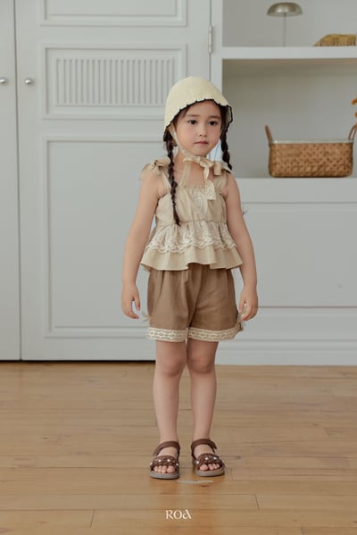 ROA16｜(6m-18m) 2色蕾絲荷葉波浪擺背心16