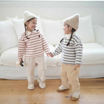 neneru15｜(70cm-125cm) 3色素面直筒牛仔褲/燈芯絨長褲8