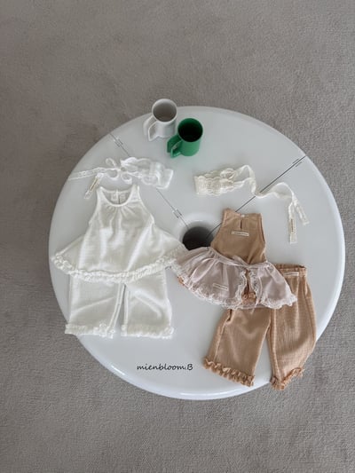 Bloom.b30｜(55cm-118cm) 花邊背心7