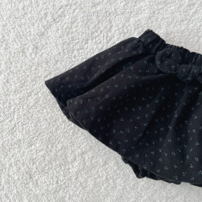 Lindo16｜(3m-18m) 碎花蝴蝶結包屁褲裙10