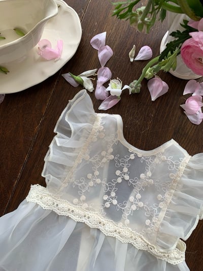 JE23｜(73-90cm) 蕾絲背心公主包屁衣套裝19