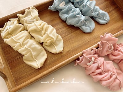 Valubebe 92｜(Free) 木耳邊抓皺襪5