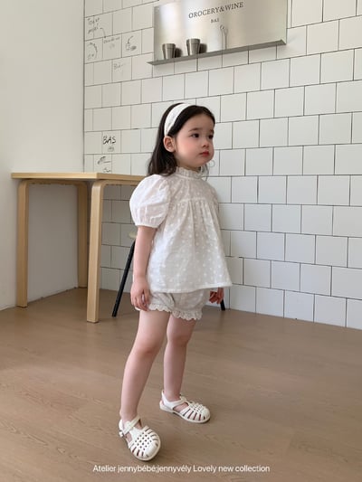 JE14｜(80-120cm) 刺繡小花套裝2