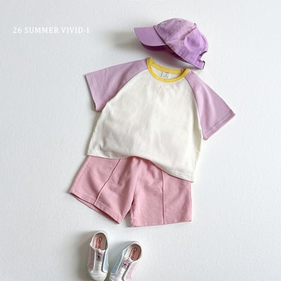 vivid62｜(78cm-125cm) 3款繽紛多彩插肩上衣15