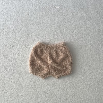 Lindo09｜(3m-18m) 毛毛蕾絲邊小短褲5