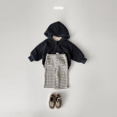 onu 50｜(70cm-115cm) 設計刷毛連帽上衣6