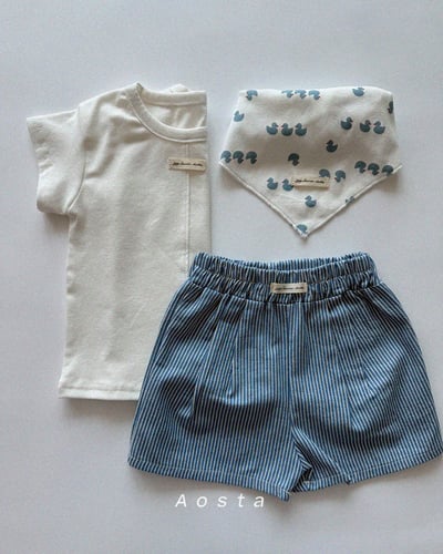 AOSTA35｜(6m-5y) 3款素色小標上衣18