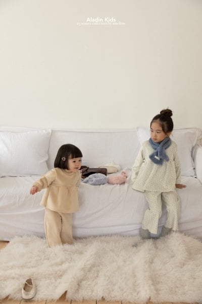 ALADIN04｜(75cm-114cm) 絲絨素面/碎花捲邊直筒褲25