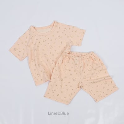 LIME&BLUE11｜(80-118cm)  黃油花居家服7