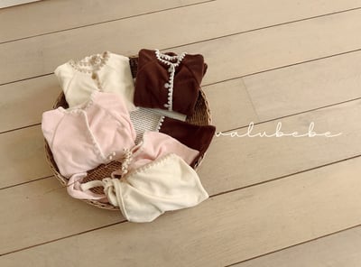 Valubebe36｜(65-80) 滾邊縮口連身衣9