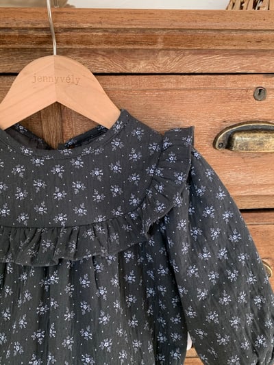 JE631｜(66cm-90cm) 花卉鋪棉綁帶包屁衣25