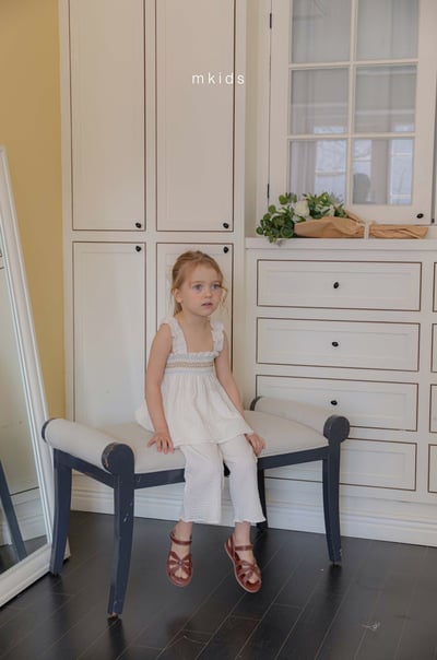 M-KIDS20｜(65-115cm) 荷葉抓皺滾邊套裝13