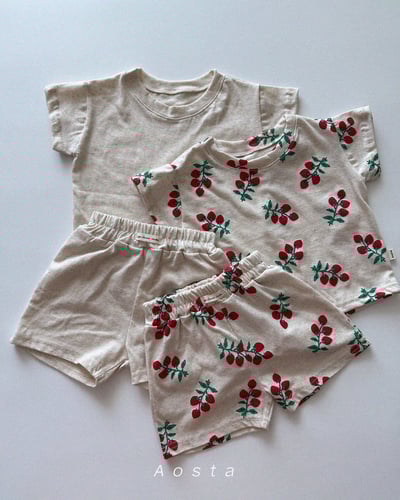 AOSTA20｜(6m-5y) 2款亞麻夏季短袖上衣16