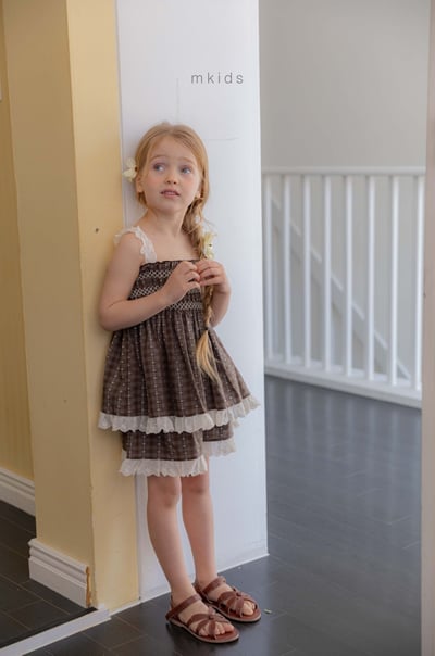 M-KIDS19｜(65-115cm) 荷葉滾邊短褲12