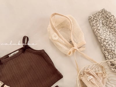 Valubebe 72｜(Free) 網眼針織帽4