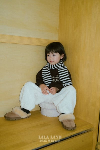 lala land47｜(free) 2色條紋保暖圍巾22