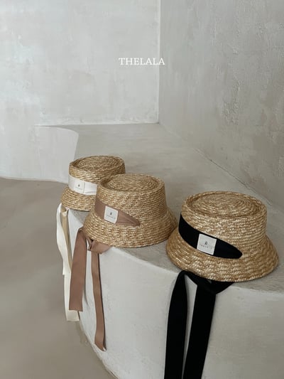 thelala03｜ (free) 夏季緞帶草帽9