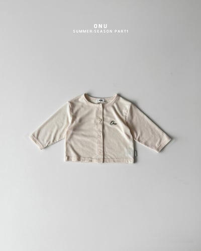 onu34｜(70cm-115cm) 羅紋開襟外套10