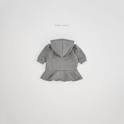 bebe nine28 (65cm-115cm) 2色連毛荷葉邊洋裝15