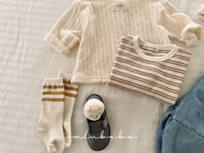 Valubebe29｜(65-90) 條紋上衣13