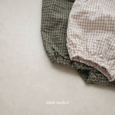 mimi market10 (75-85cm)  格子吊帶套裝5