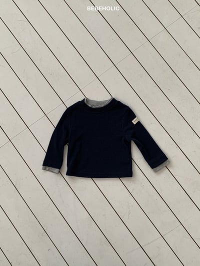 Bebe holic37｜(3m-18m) 撞色層次上衣5