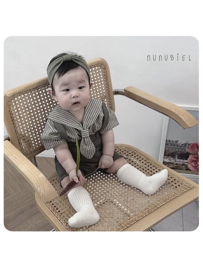 NUNU BIEL02｜(65-115cm) 條紋海軍襯衫6