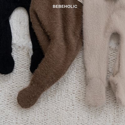 Bebe holic36｜(3m-18m) 吊帶刷毛褲襪4