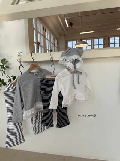 Bloom.b32｜(0m-7y) 細肩條紋小喇叭褲3