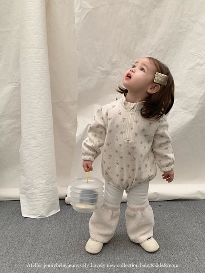 JE 422｜(100-110cm)  白素色打底褲（含襪套）14