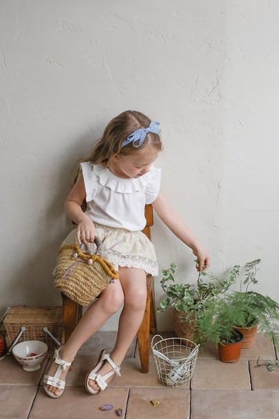 FLO35｜(75-140) 荷葉波浪領上衣9