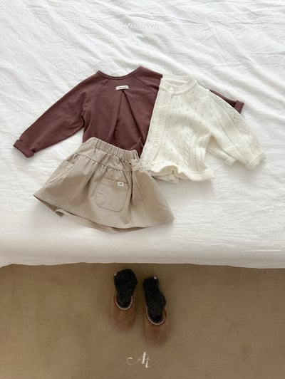 Atomeme27｜(70cm-110cm) 口袋小標短裙7