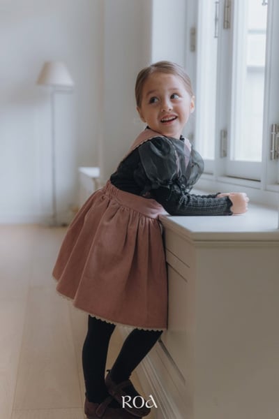 ROA18｜(80cm-120cm) 2色公主泡泡袖上衣9