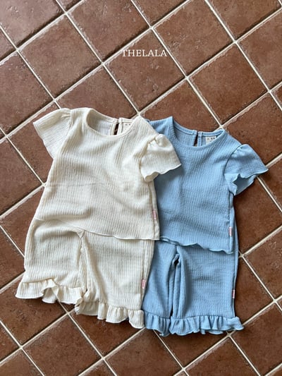 thelala32｜ (70-115) 抓皺荷葉套裝11