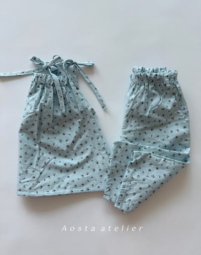 AOSTA37｜(6m-5y) 2款甜美小碎花長褲17