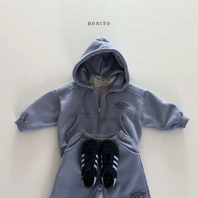 Bonito34｜(75cm-125cm) 壓線口袋休閒縮口褲11