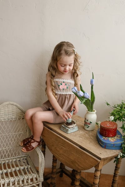 FLO07｜(75-140) 蕾絲彈力緊身褲10