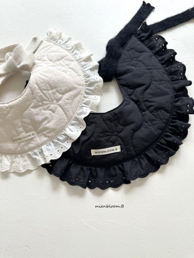 Bloom.b48｜(0m-24m/85cm-125cm) 蝴蝶結印花絎縫綁帶領圍2