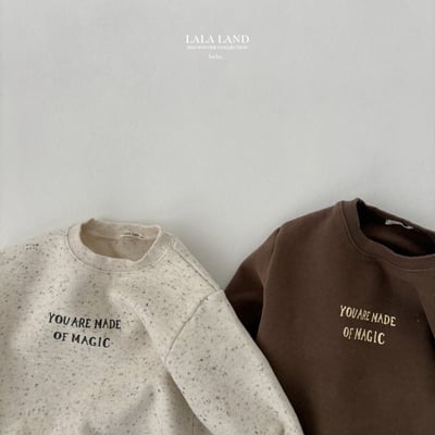 lala land14｜(60cm-83cm) 2色簡約英字內刷毛包屁衣3